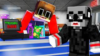 ΔΟΥΛΕΥΩ ΣΕ ΤΡΟΜΑΧΤΙΚΟ SUPERMARKET ΣΤΟ MINECRAFT ΔΟΥΛΕΥΩ ΣΕ ΤΡΟΜΑΧΤΙΚΟ SUPERMARKET ΣΤΟ MINECRAFT