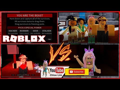 Roblox Gameplay Flee The Facility The Evil Beast Unicorn And Beast Flower Steemit - roblox flee the facility stalker beast