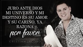 (LETRA) ¨MI ENEMIGO EL AMOR¨ - Cristian Jacobo (Lyric Video)