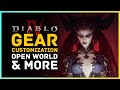 Diablo 4 - Gear Customization, Open World, New Skills, Abilities & More
