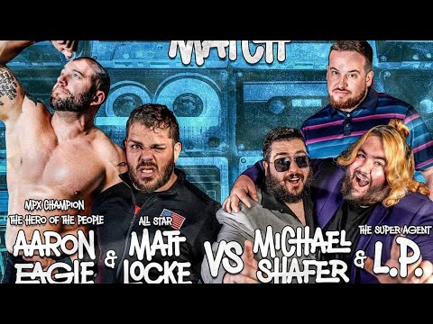 Aaron Eagle and Matt Locke vs The Entourage 9/30 #tagteam #wrestling #sidekick #hero #mpx