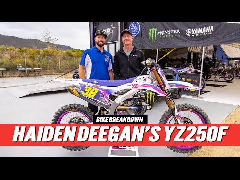 "We Have Altitude Engines." Haiden Deegan's Yamaha YZ250F | Bike Breakdown