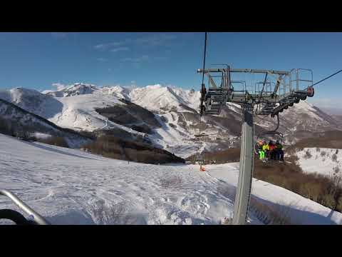 Discesa integrale seggiovia Leitner "Cabanaira" Limone (CN)