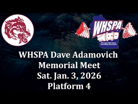 WHSPA Dave Adamovich Memorial 2026 - Platform 4
