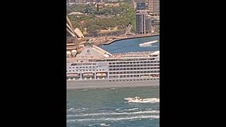 MV Silver Moon arriving to Sydney #cruiseship #silversea #travel #sydney