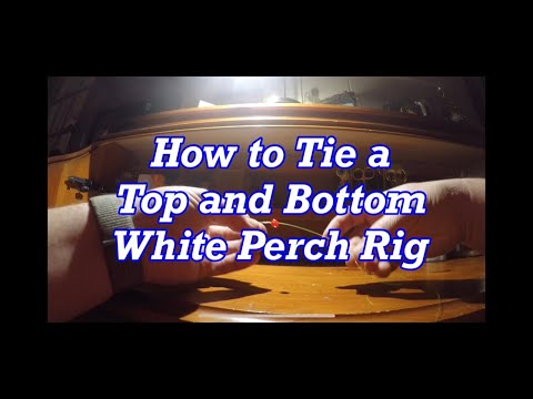 How to Tie a Top and Bottom White Perch Rig