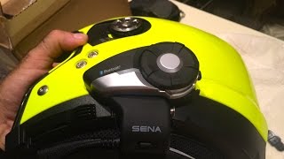 Download lagu Sena 20S installed on a Nolan N44 mp3