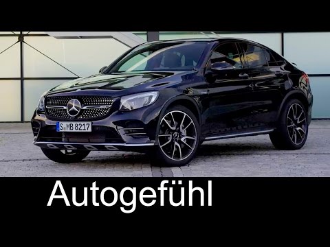New Mercedes-AMG GLC 43 Coupé Preview Sound/Exterior neu 2017