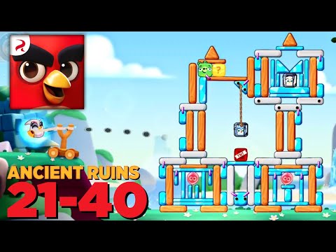 Angry Birds Journey - Level's 21-40 (Ancient Ruins) Gameplay 2022🔥