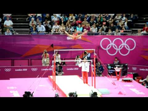 Salma El Saeid EGY - Uneven Bars - London 2012 Olympic Games