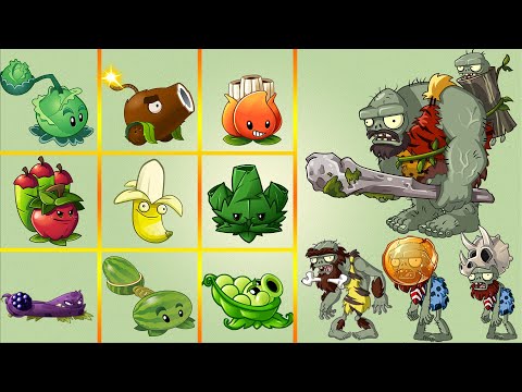 PvZ 2 | Plants ( Power Up) vs Zombie Team (Sandstorm, Snowstorm, Hamster ball ) – Part 2
