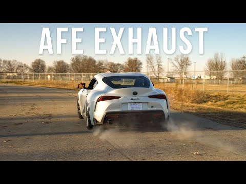 AFE Catback Exhaust A90 Supra | Just Sound