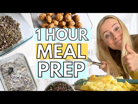 High Protein, High Fiber MEAL PREP [+ LOTS of Recipes!!]