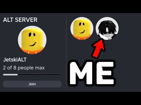 Ich habe mich in Steal A Brainrot auf die Server meines Zweitaccounts eingeschlichen.