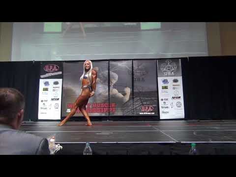 Jamie Ratay- Women's Physique - Tall Class winner and Overall Champion.