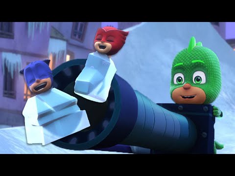 PJ Masks in Hindi - Gekko's Nice Ice Plan - हिंदी Kahaniya - Hindi Cartoons for Kids