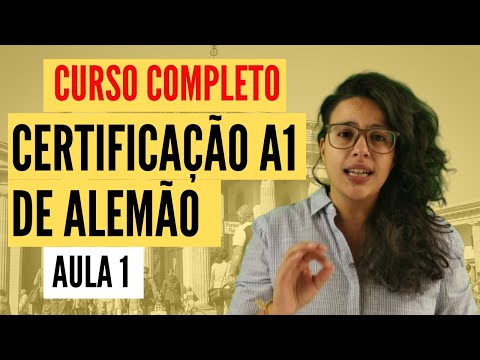 Curso de Alemão Completo para Certificação A1 | Os certificados e os níveis de alemão | #01 (2024)