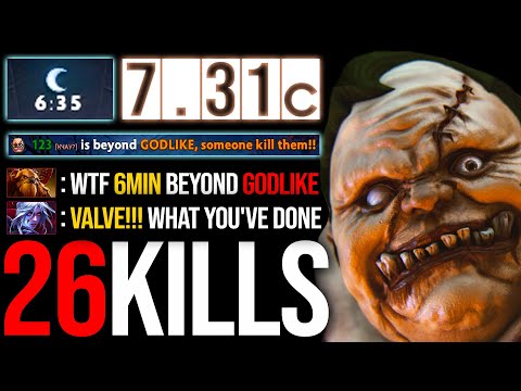 WTF Pudge Offlane 6 Min beyond GODLIKE - VALVE!!! Look What You've Done | Pudge Official