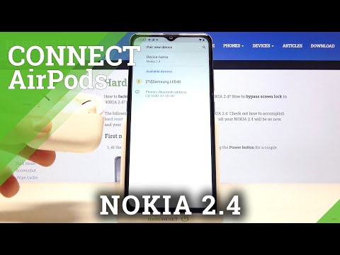 Pair AirPods with NOKIA 2.4 - Connect AirPods