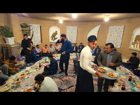 The opening ceremony of Ahura Castle with the presence of nomadic musicians