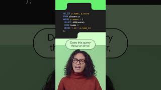 why does this query run and return the wrong result? Go!