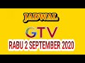 Jadwal GTV Hari Ini 2 September 2020