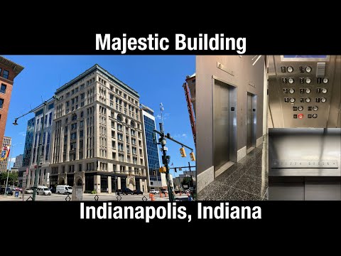 Elevator Trio: Modernized ?? Traction Elevators/Lifts - Majestic Building - Indianapolis, IN