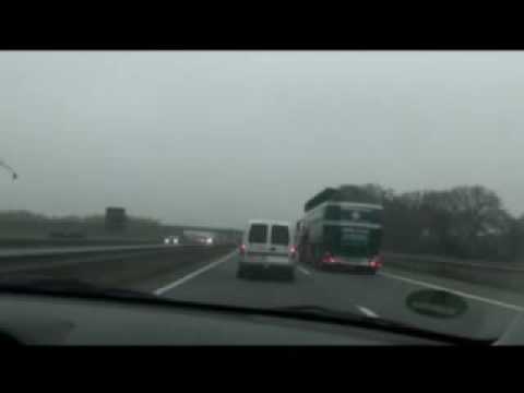 Autobahnfahrt A28 Dreieck Stuhr - Dreieck Delmenhorst