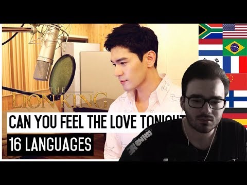 SadDrama смотрит : Can You Feel The Love Tonight("The Lion King"Multi-Language Cover in 16 Languages