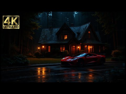 Heavy Rainstorm and Powerful Thunder to Help You Sleep Well & Recharge After a Long Day at Work..