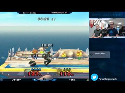 The Odyssey 5/9 Losers Semis - Dirtboy (Squirtle) vs. Yata! (Snake)