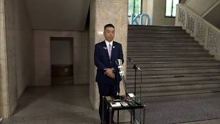 7月6日【びわ湖放送ニュース】現職・三日月大造氏が４選　滋賀県知事選挙から一夜明け