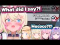 Everyone loses it when Mococo suddenly says some questionable thing in chat