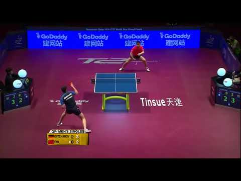 2016 Grand Finals MS QF OVTCHAROV Dimitrij   FAN Zhendong