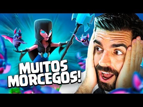 SURPRESO! TESTEI A BRUXA SOMBRIA MELHORADA NO CLASH ROYALE!