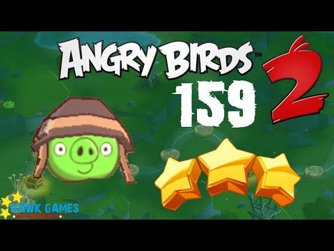 Angry Birds 2 - 3 Stars Walkthrough Level 159 [4K 60FPS]