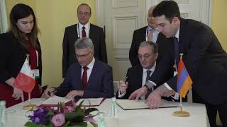Zohrab Mnatsakanyan met with Maltese Foreign Minister Carmelo Abela