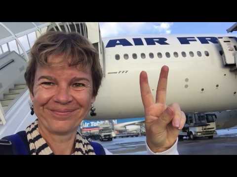 Tahiti - Paris Air France flight 077 (business class)