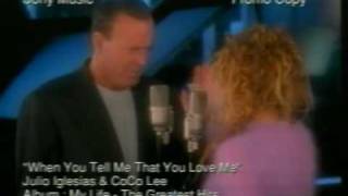 Coco Lee &amp; Julio Iglesias When You Tell Me That You Love M