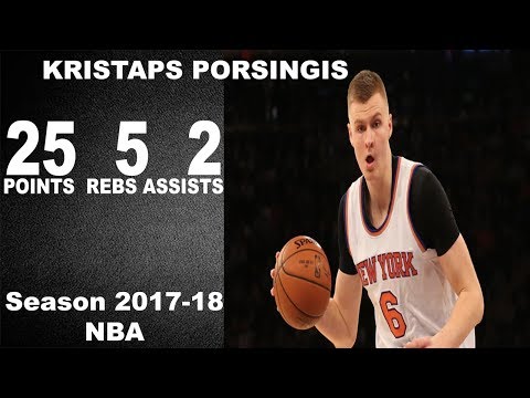 KRISTAPS PORZINGIS VS LA CLIPPERS | 25 POINTS, 7 REBS, 2 ASSISTS | 11/20/17