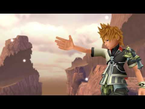 Kingdom Hearts Birth by Sleep Final Mix Theater Mode Scene 177- Friends Forever