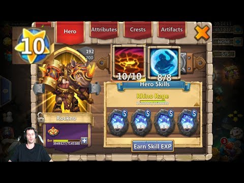 ROCKNO Review FULLY MAXXED ABSOLUTE BEAST MUST WATCH Castle Clash