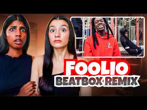 Canadian Girls React to Foolio 'Beatbox Remix' 😭 This Had Us Traumatized #foolio #reaction #drill