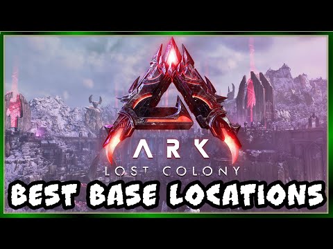 Best Base Locations on Ark's Lost Colony...