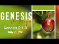 Day 7, Rest | Genesis 2:1-3