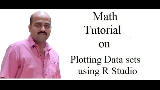 Plotting data sets using R