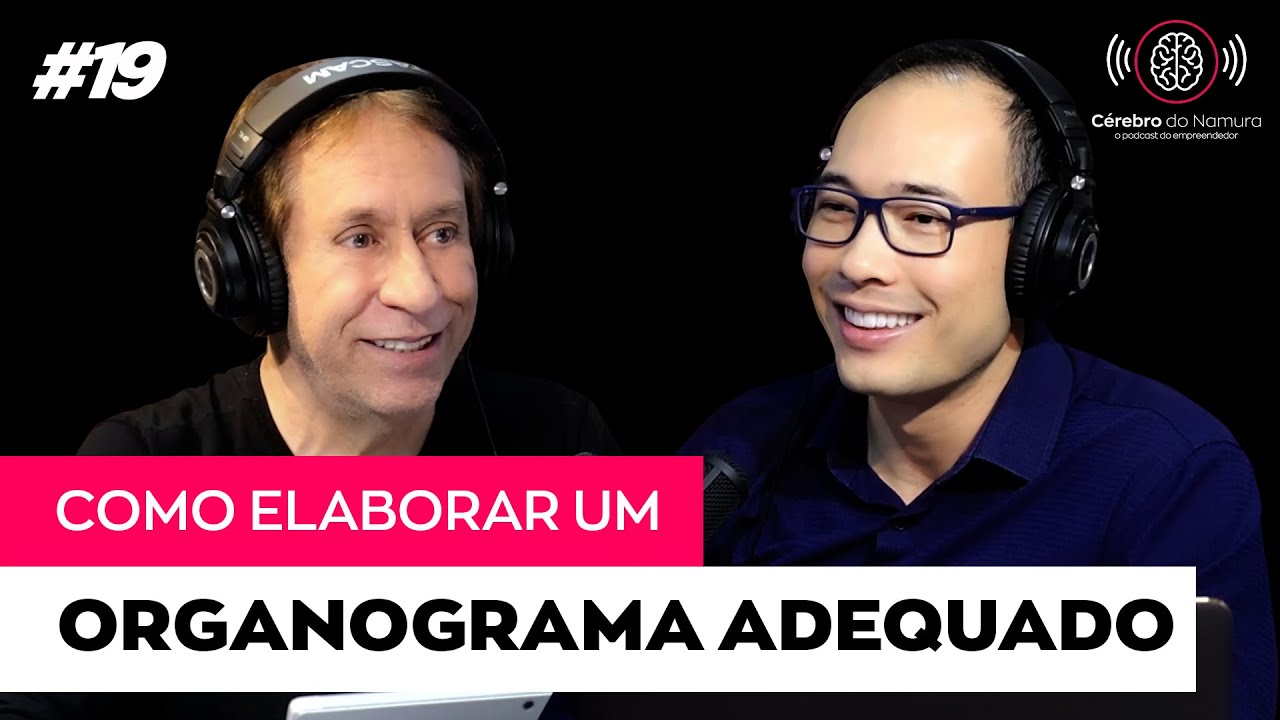 O ORGANOGRAMA É ESSENCIAL PARA SUA EMPRESA! ENTENDA COMO ELABORÁ-LO! - Podcast Cérebro do Namura #19