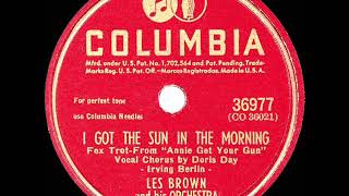 1946 HITS ARCHIVE: I Got The Sun In The Morning - Les Brown (Doris Day, vocal)