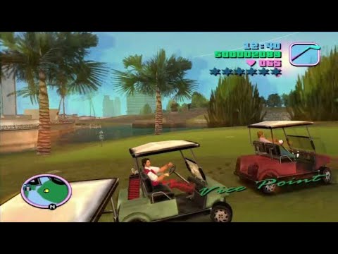 Grand Theft Auto: Vice City - Mission #6 ||Four Iron|| - Gameplay @TOMMY-ky5cx