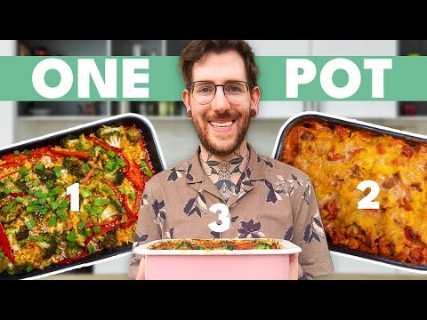 3 easy One Pot Rezepte - Lass den Ofen für Dich kochen 🙌